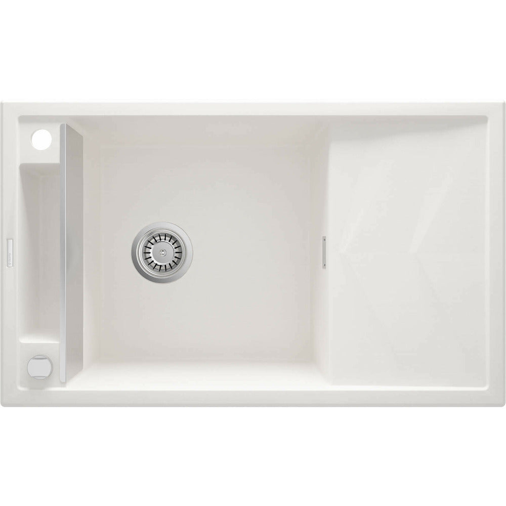 Deante Magnetic Granite Sink 50x82 cm White