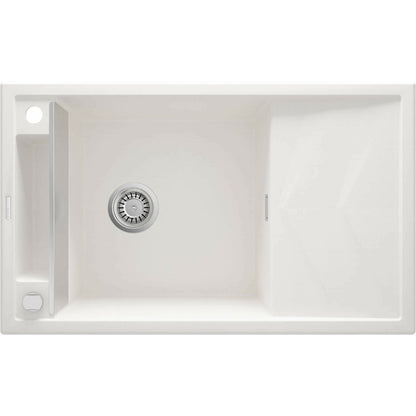 Deante Magnetic Granite Sink 50x82 cm White