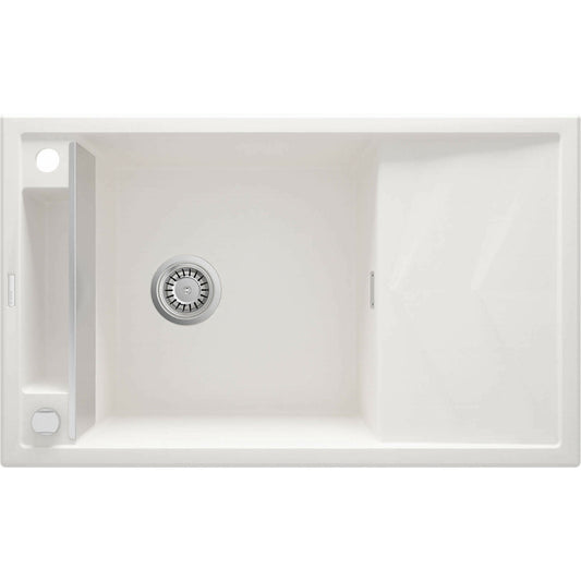 Deante Magnetic Granite Sink 50x82 cm White