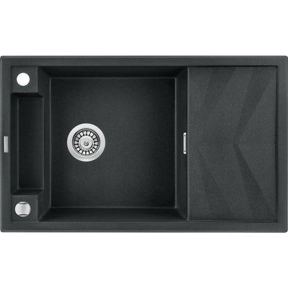Гранитна мивка Deante Magnetic 50x82 см графит
