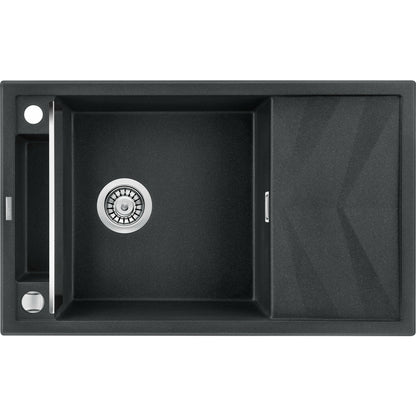 Гранитна мивка Deante Magnetic 50x82 см графит