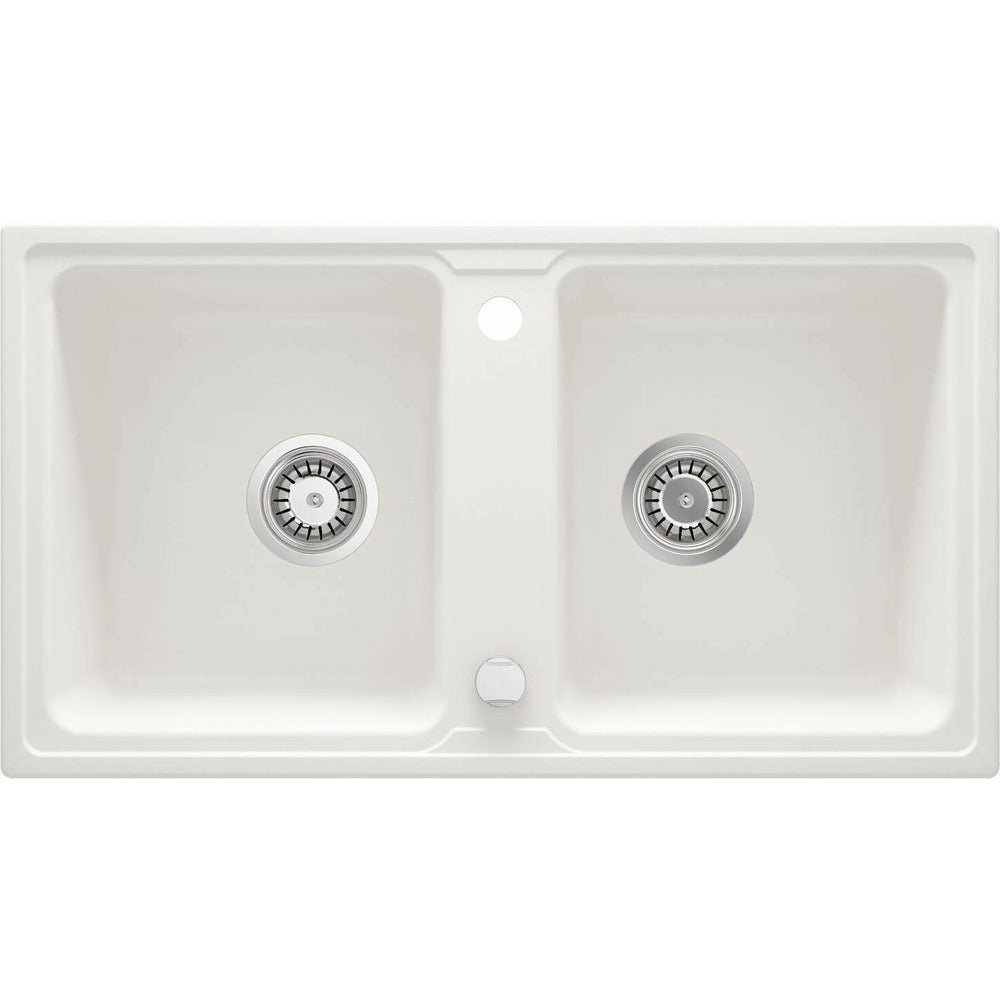 Deante Zorba Granite Sink 43.5x78 cm White