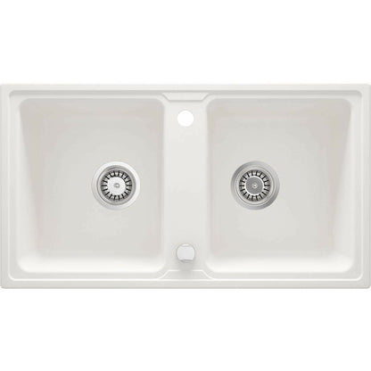 Deante Zorba Granite Sink 43.5x78 cm White