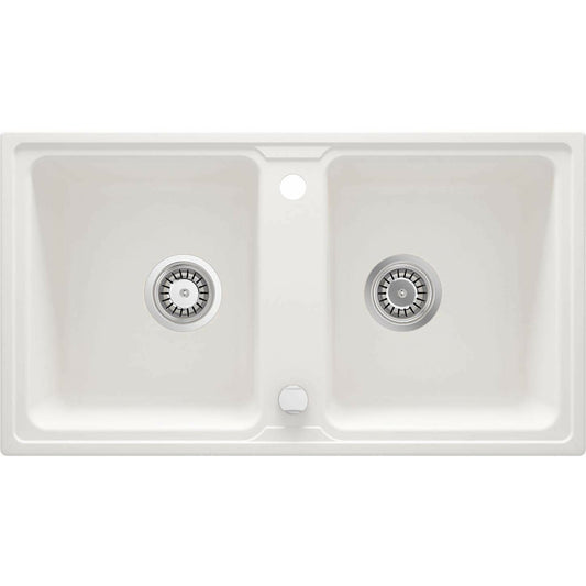 Deante Zorba Granite Sink 43.5x78 cm White