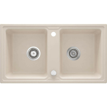 Deante Zorba Granite Sink 43.5x78 cm Beige