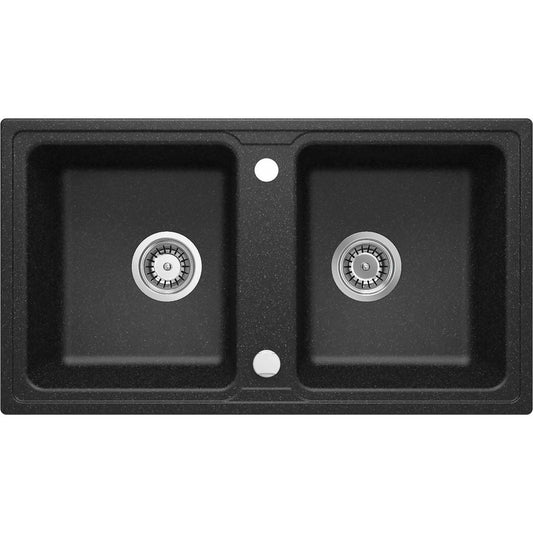 Deante Zorba Granite Sink 43.5x78 cm Graphite