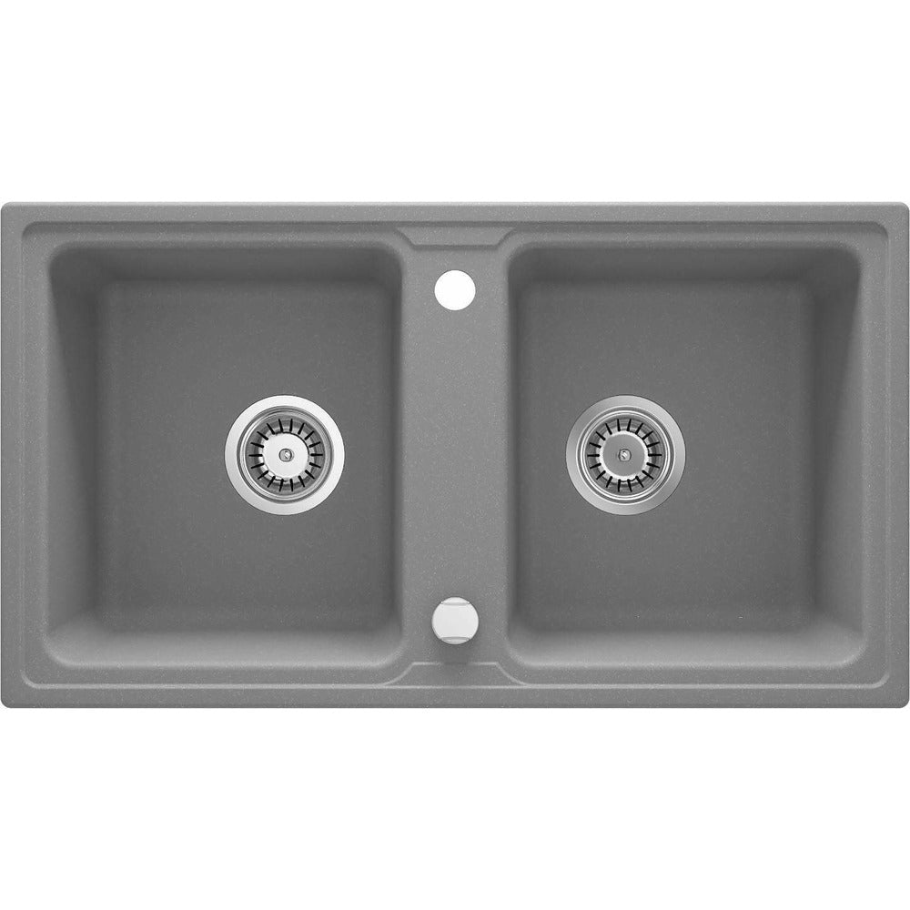 Deante Zorba Granite Sink 43.5x78 cm Gray