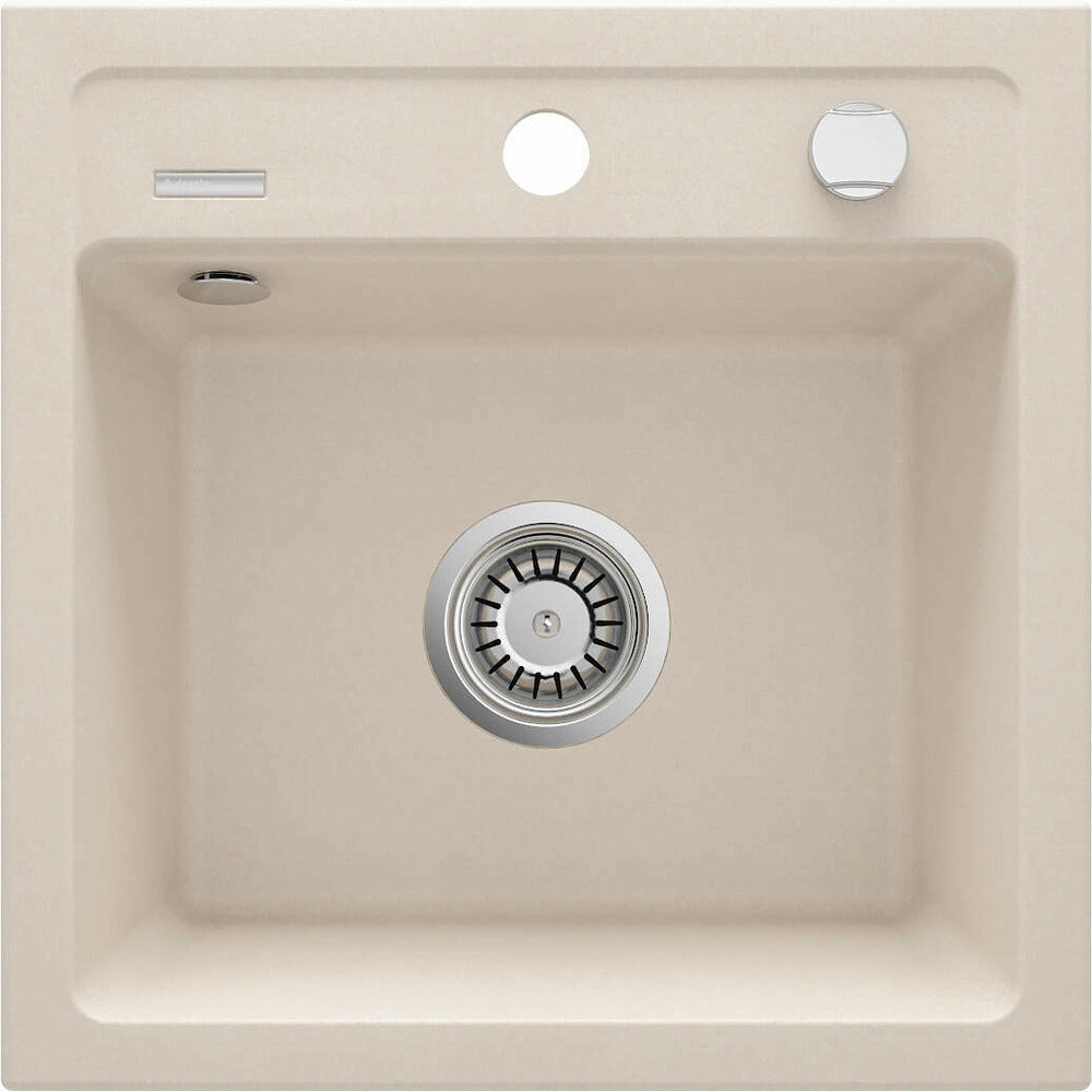 Deante Zorba Granite Sink 44x44 cm Beige