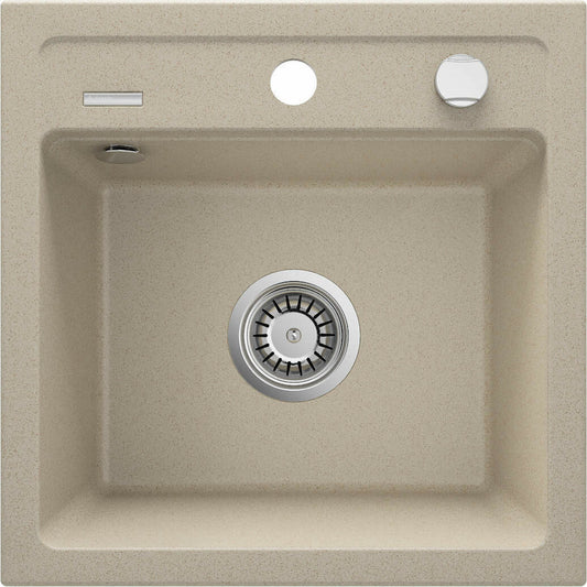 Deante Zorba Granite Sink 44x44 cm Sand