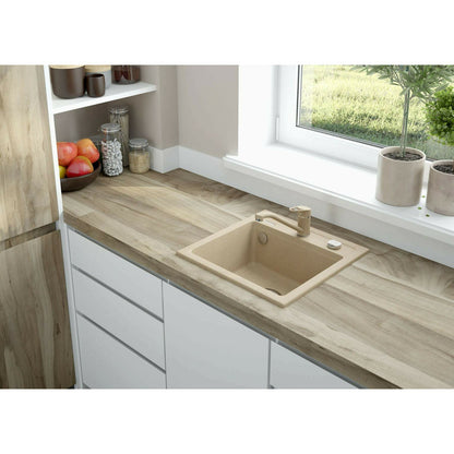 Deante Zorba Granite Sink 44x44 cm Sand