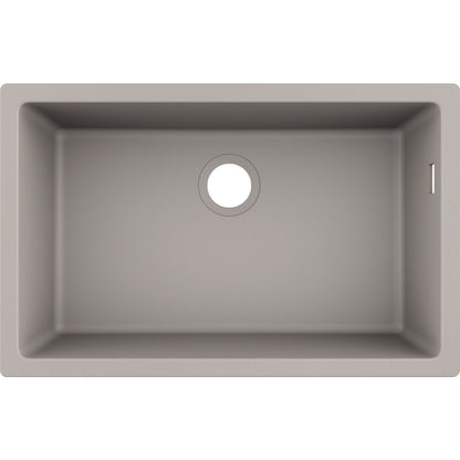 Hansgrohe S51 SilicaTec Concrete Grey Composite Sink 71x45 cm