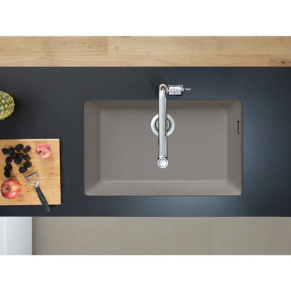 Hansgrohe S51 SilicaTec Concrete Grey Composite Sink 71x45 cm