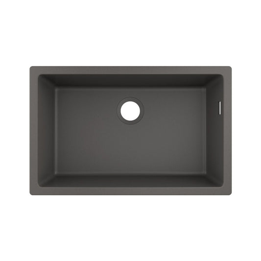 Hansgrohe S51 SilicaTec Composite Sink Stone Grey 71x45 cm