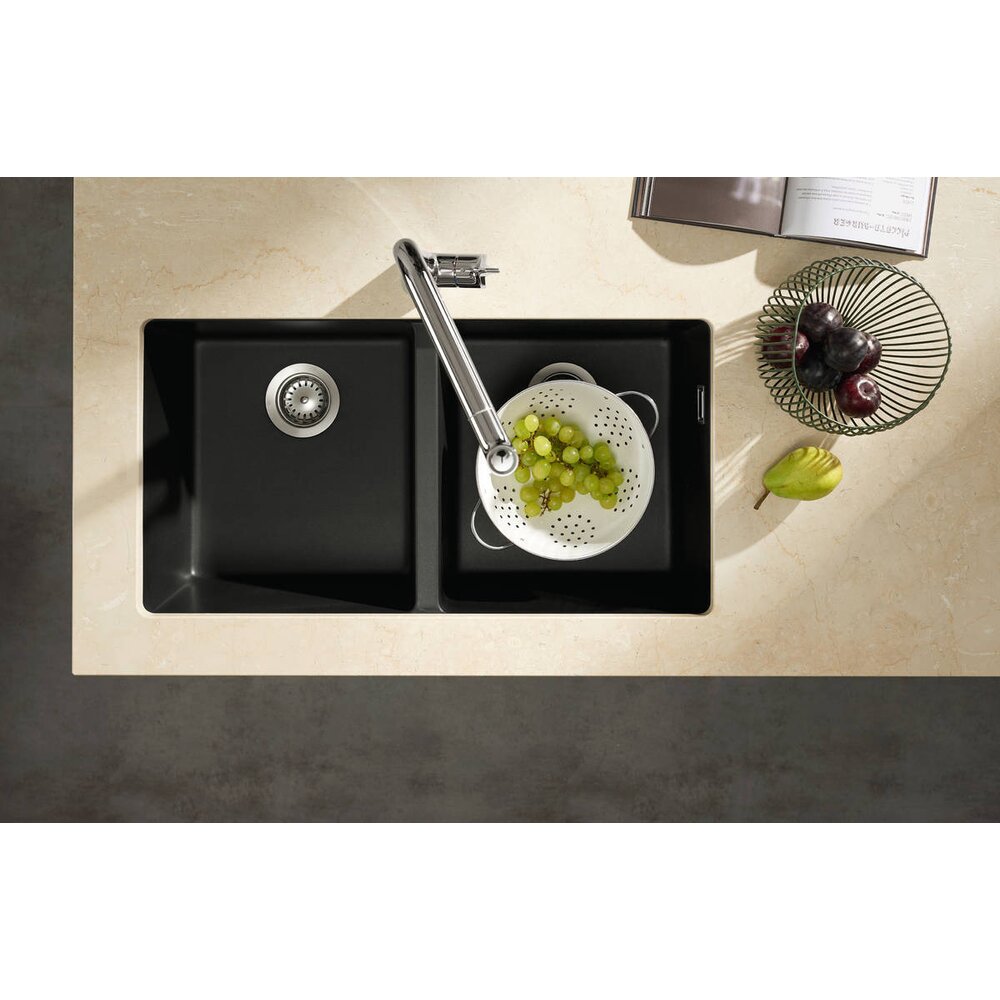 Чаша за мивка Hansgrohe S51 SilicaTec сив камък 82x45 см
