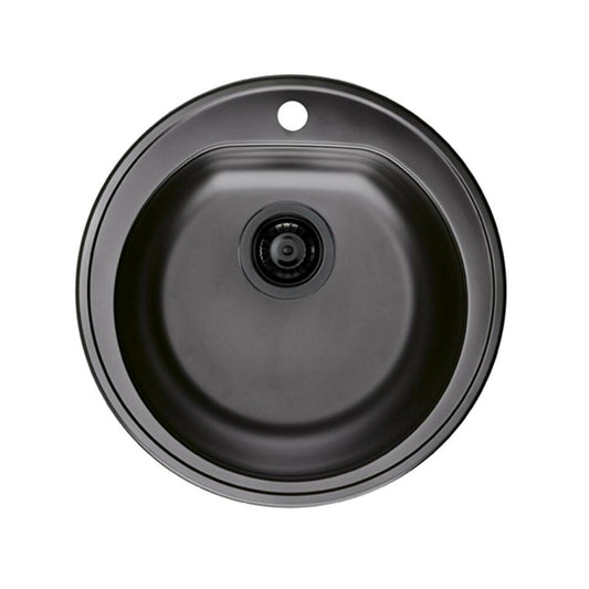 Alveus Form 30 Stainless Steel Sink Anthracite Finish 51 cm