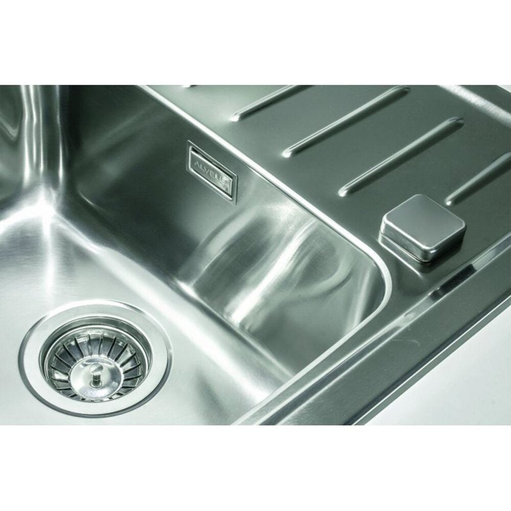 Alveus Galeo 10 Satin Stainless Steel Sink 62x50 cm