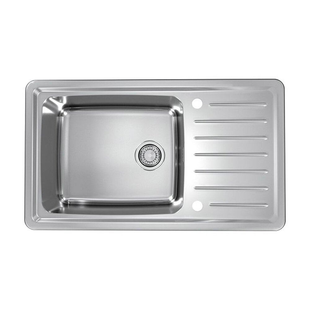 Alveus Galeo 30 Satin Stainless Steel Sink 86x50 cm