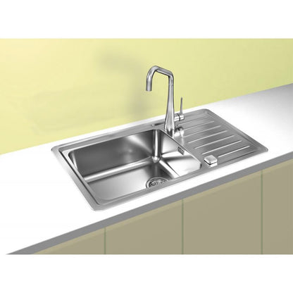 Alveus Galeo 30 Satin Stainless Steel Sink 86x50 cm