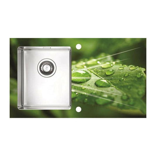Alveus Karat 10 Stainless Steel Sink Custom Finish 86x50 cm Left