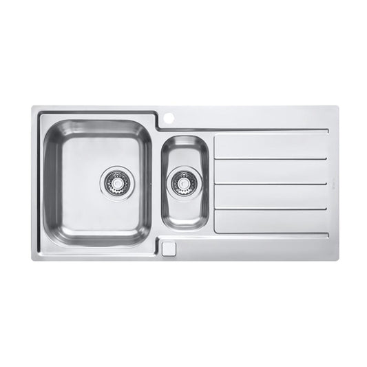 Alveus Line Maxim 10 Satin Stainless Steel Sink 98x50 cm