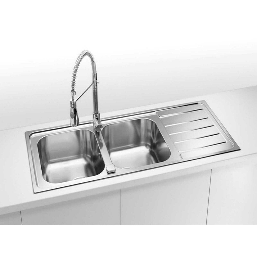 Иноксова мивка Alveus Line Maxim 100 Satin 116x50 см