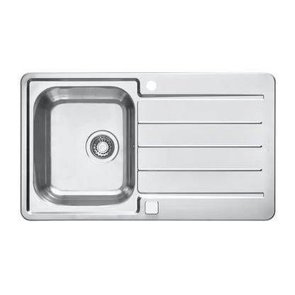 Alveus Line Maxim 20 Satin Stainless Steel Sink 86x50 cm