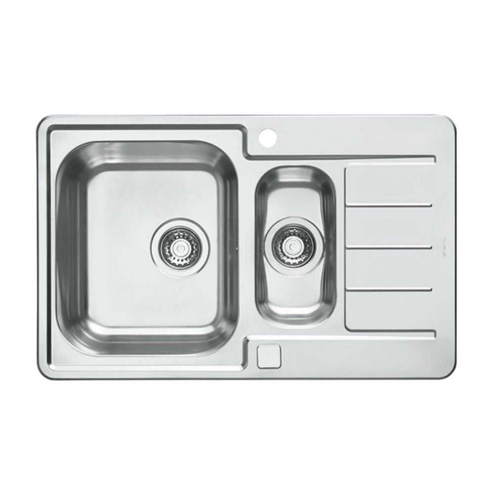 Иноксова мивка Alveus Line Maxim 70 Satin 79x50 см