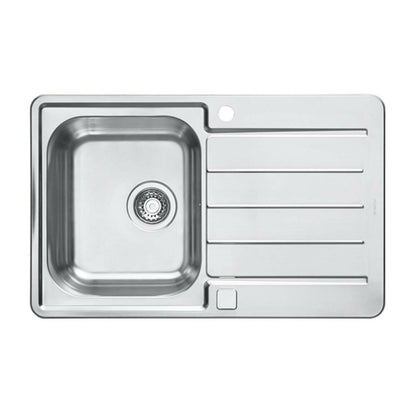 Alveus Line Maxim 80 Satin Stainless Steel Sink 79x50 cm