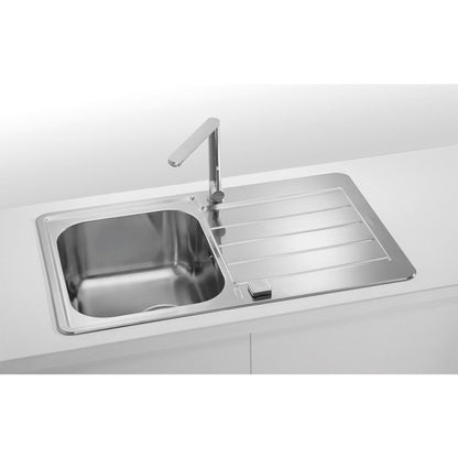 Alveus Line Maxim 80 Satin Stainless Steel Sink 79x50 cm