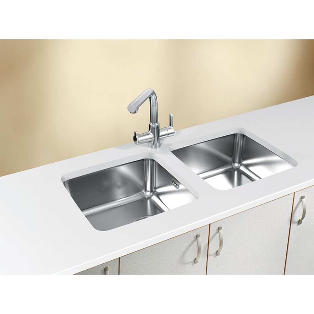 Alveus Luno 30 Satin Stainless Steel Sink 40x40 cm