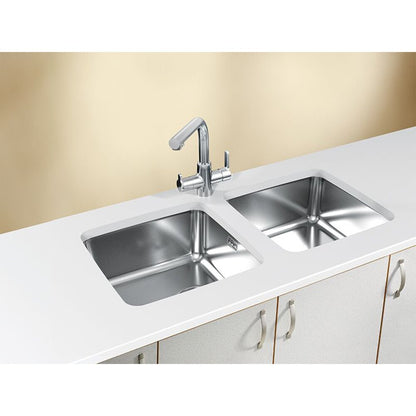Alveus Luno 30 Satin Stainless Steel Sink 40x40 cm