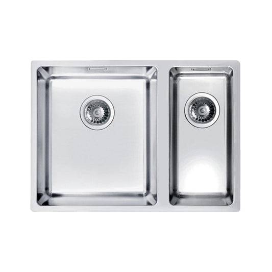 Alveus Monarch Kombino 120 Satin Stainless Steel Sink 59x40 cm Left