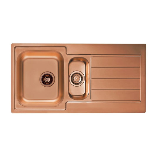 Alveus Monarch Line 10 Copper Finish Sink 98x50 cm