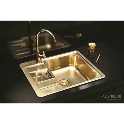 Alveus Monarch Line 60 Copper Finish Sink 62x50 cm