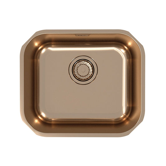 Alveus Monarch Variant 40 Copper Finish Sink 34x40 cm