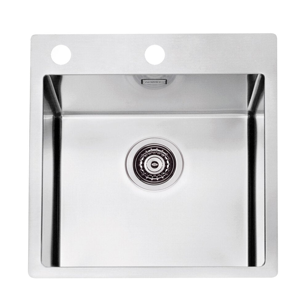 Alveus Pure 20 Stainless Steel Sink 47x52 cm