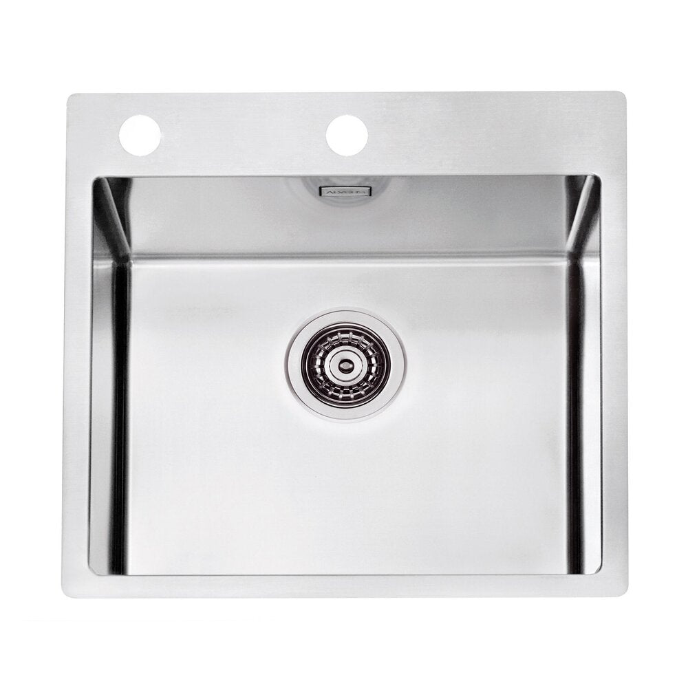Alveus Pure 30 Stainless Steel Sink 52x53 cm