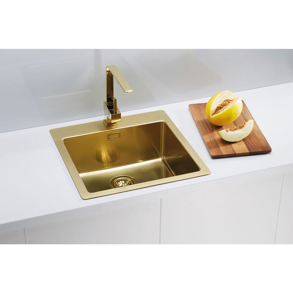Alveus Pure 30 Sink Bronze Finish 52x53 cm