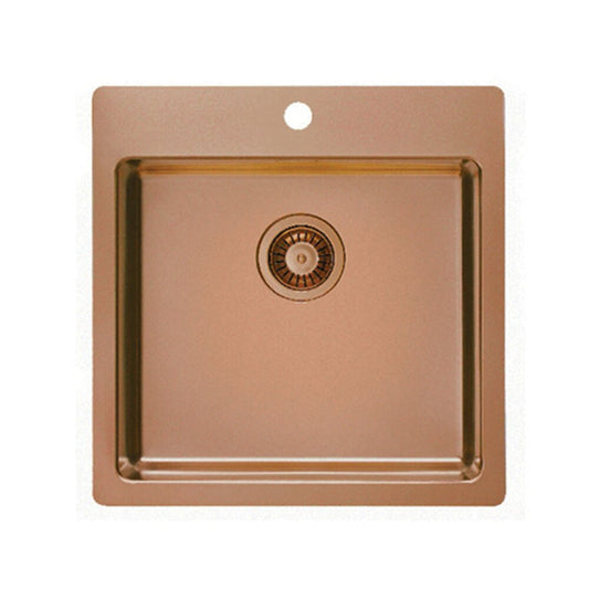 Alveus Pure 30 Copper Finish Sink 52x53 cm