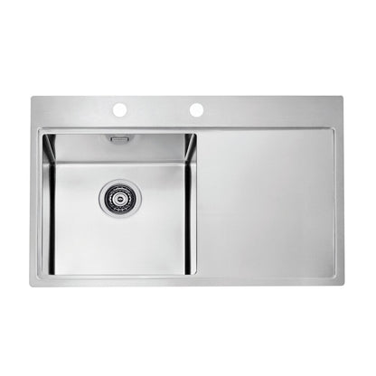 Alveus Pure 40 Left Stainless Steel Sink 79x53 cm