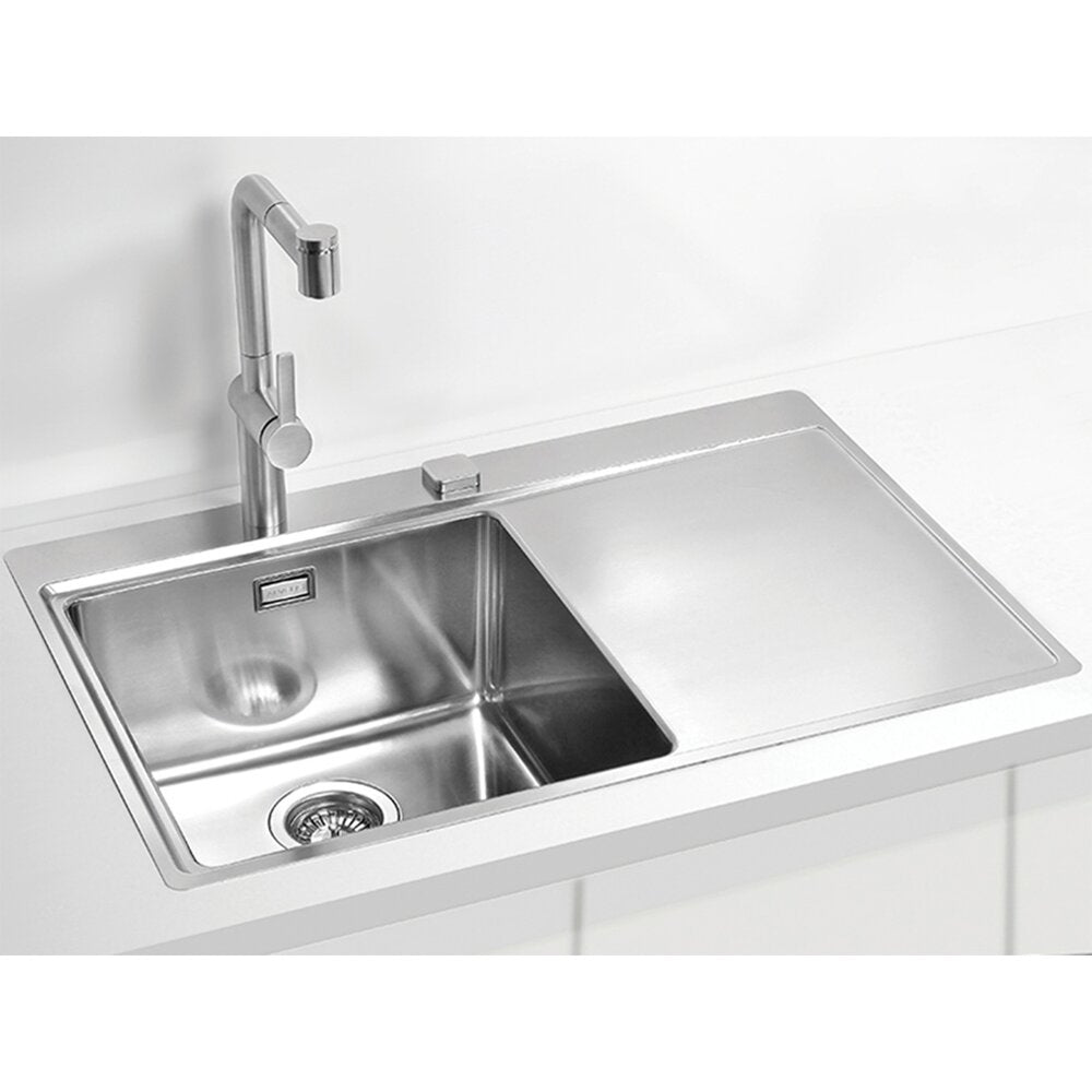 Alveus Pure 40 Left Stainless Steel Sink 79x53 cm