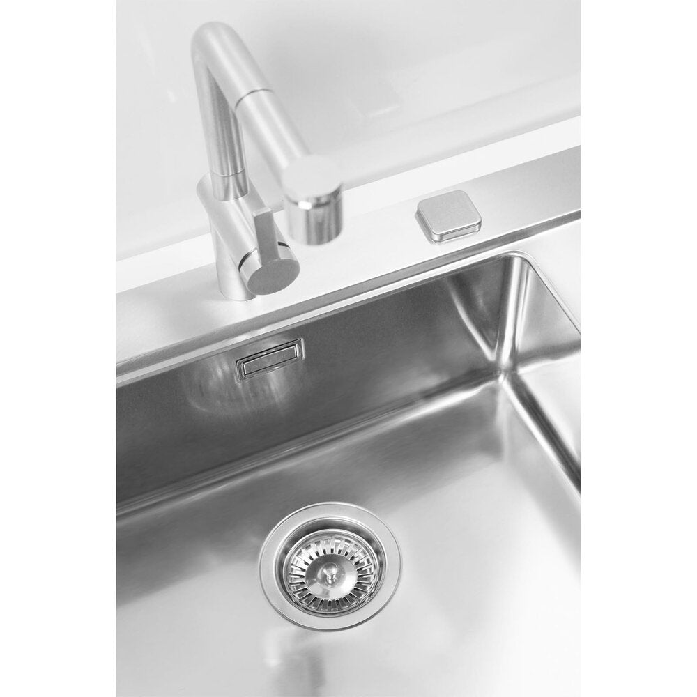 Alveus Pure 50 Left Stainless Steel Sink 86x53 cm