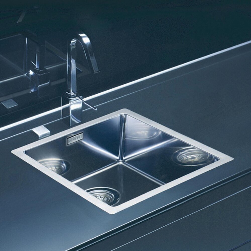 Alveus Quadrix 40 Satin Stainless Steel Sink 50x45 cm