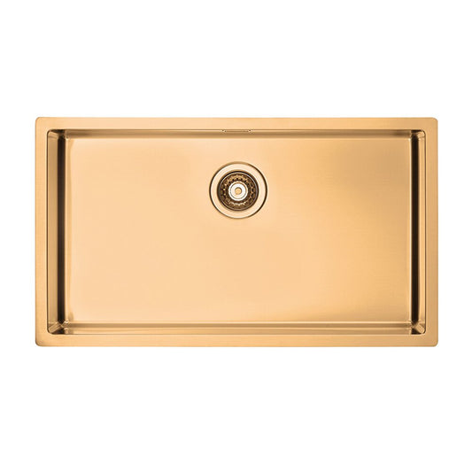Alveus Quadrix 60 Stainless Steel Sink Bronze Finish 79x45 cm