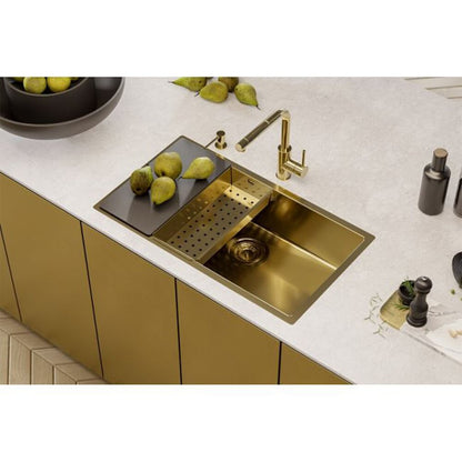 Alveus Quadrix 60 Copper Finish Sink 79x45 cm