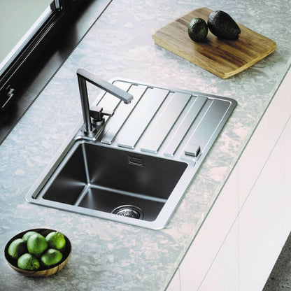 Alveus Rando 30 Satin Stainless Steel Sink 80x51 cm Right