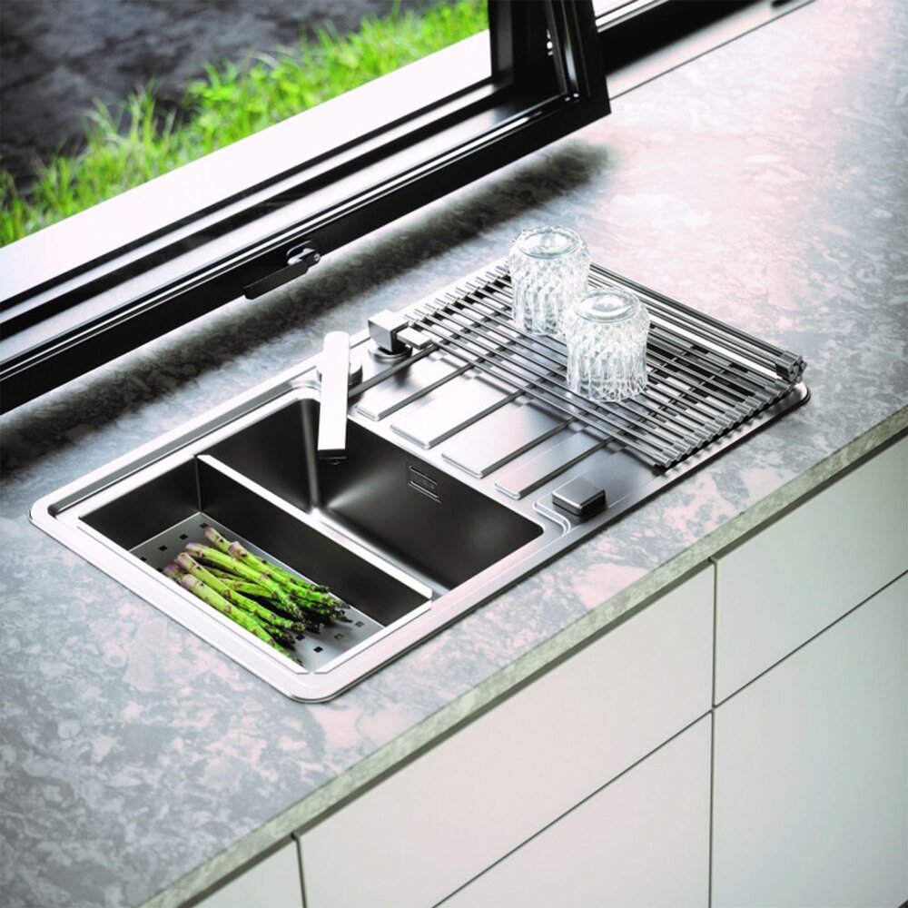 Alveus Rando 30 Satin Stainless Steel Sink 80x51 cm Right