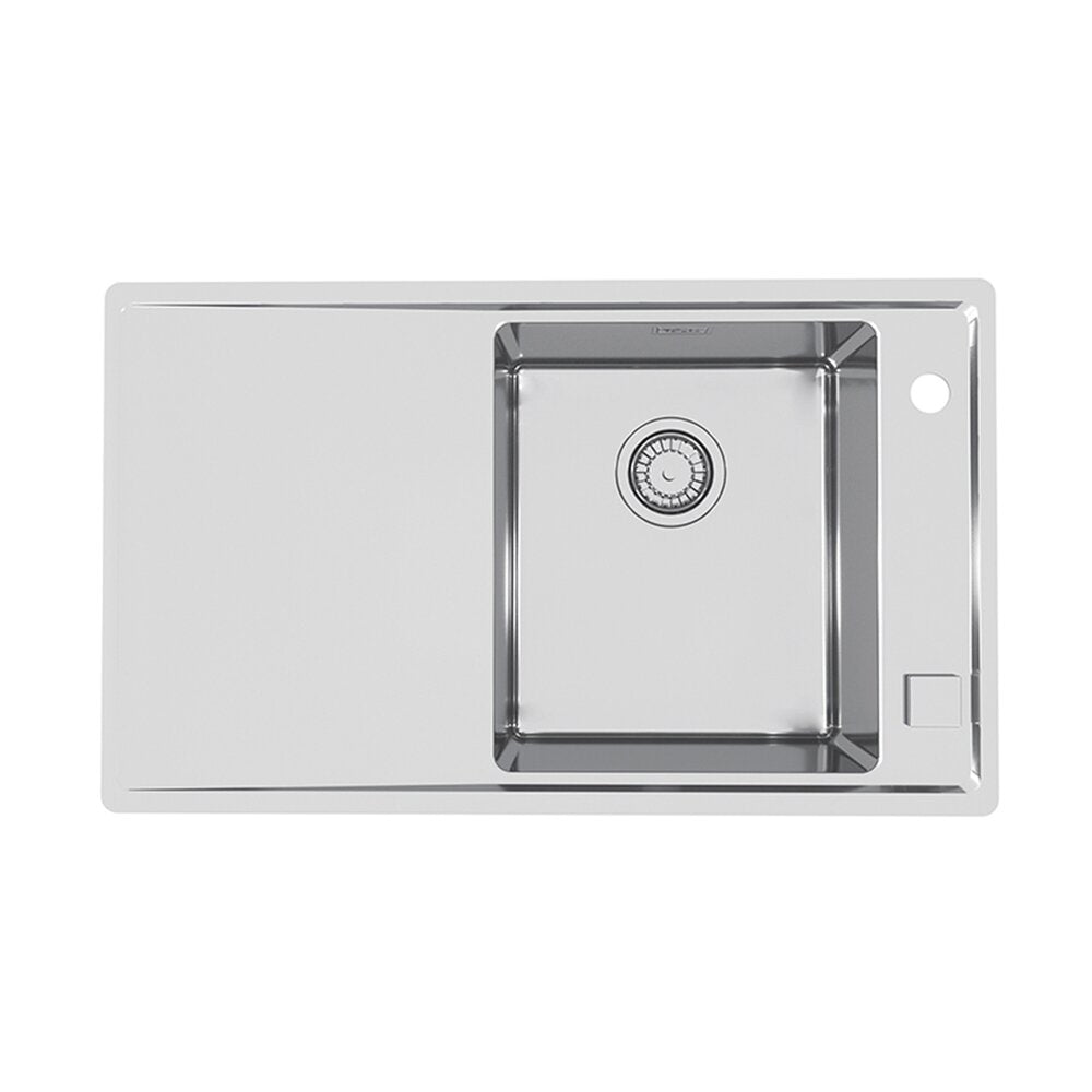 Нержавяща стомана мивка Alveus Stricto 10 Satin 79x48 см дясна
