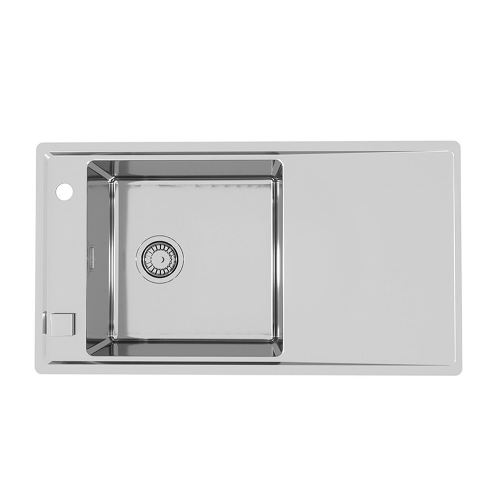 Мивка от неръждаема стомана Alveus Stricto 20 Satin 86x48 см