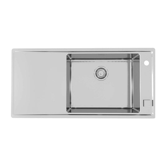Alveus Stricto 30 Satin 98x48 cm Right Stainless Steel Sink